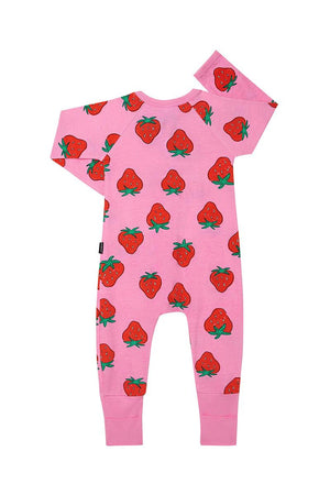 Bonds Zip Wondersuit - Strawberry Sugar Pink