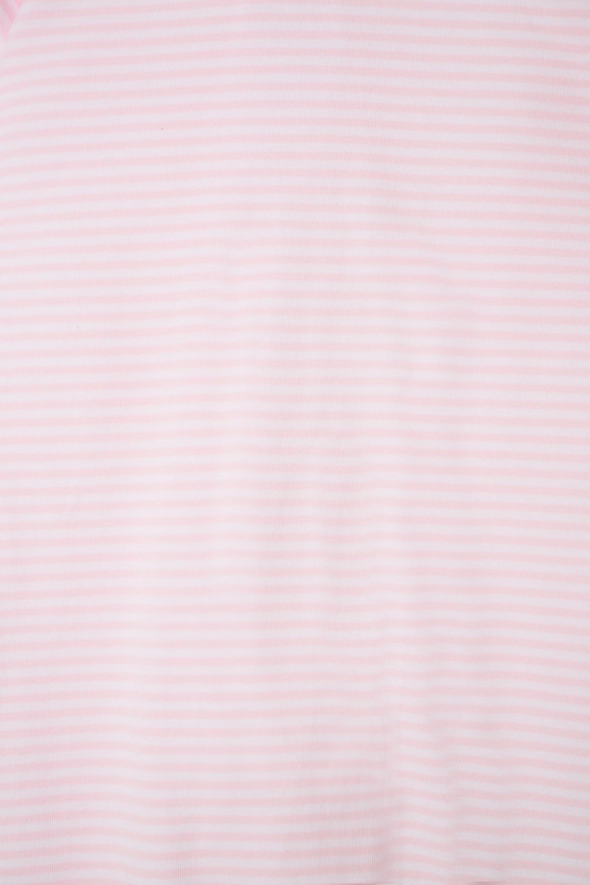 Bonds Zip Wondersuit baby sleepsuit in Ballet Pink and white stripe. Close up.