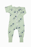 Wondercool Eyelet Zip Wondersuit - Stampy Bonds Logo Mint Green