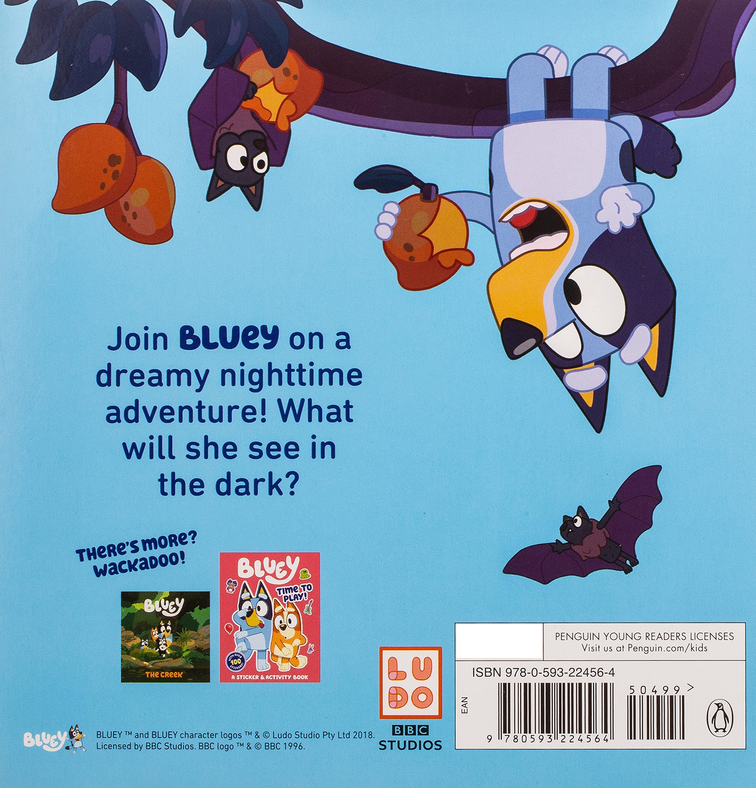 Bluey Good Night, Fruit Bat (Paperback)