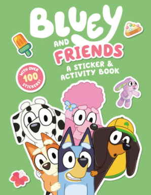Bluey and Friends: A Sticker & Activity Book (Paperback)